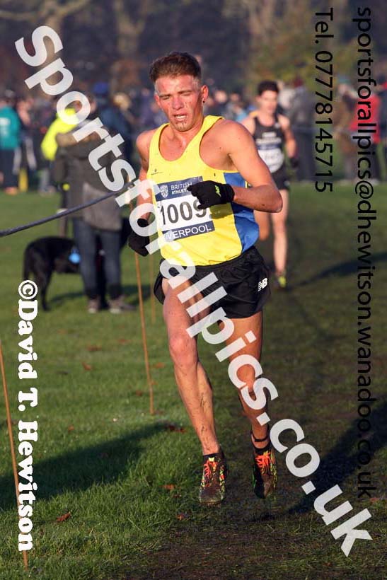 Senior and under-23 men, European Cross Country Trials, Sefton Park, Liverpool. Photo: David T. Hewitson/Sports for All Pics